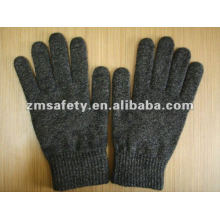 Guantes de contacto de conductor de fibra de plata ZMR721